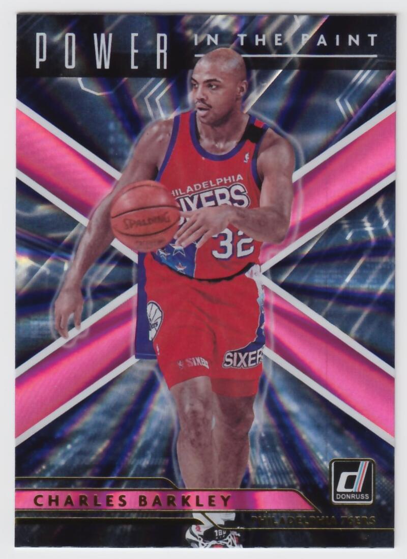 2021-22 Donruss  Power in the Paint Holo Pink Laser
