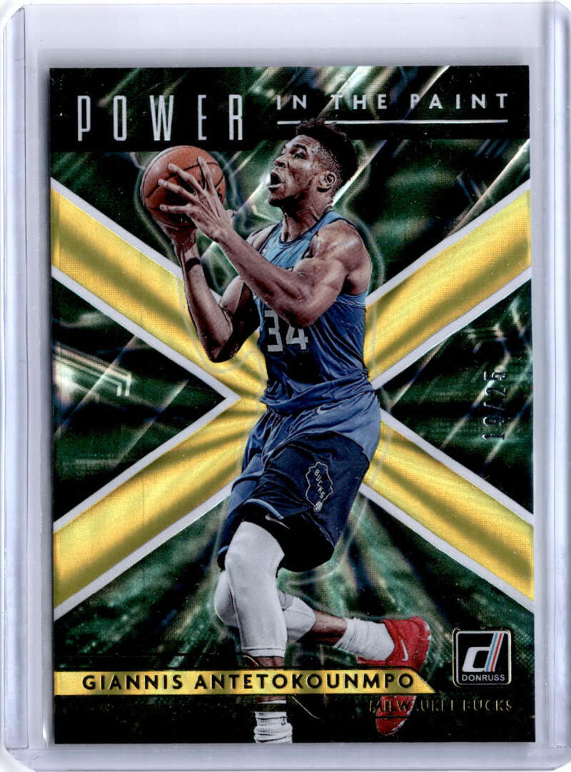 2021-22 Donruss  Power in the Paint Holo Yellow Laser