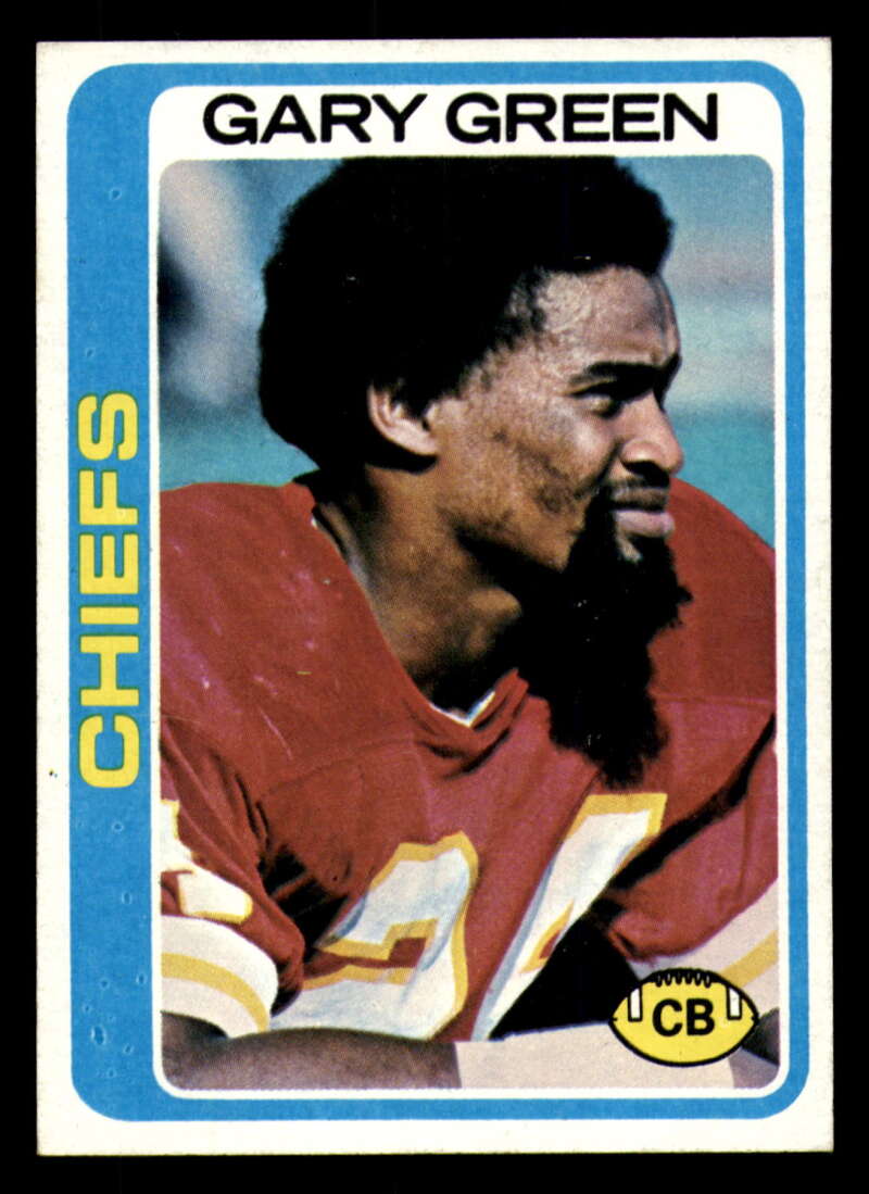 1978 Topps Gary Green #42 EX Excellent RC Rookie Chiefs