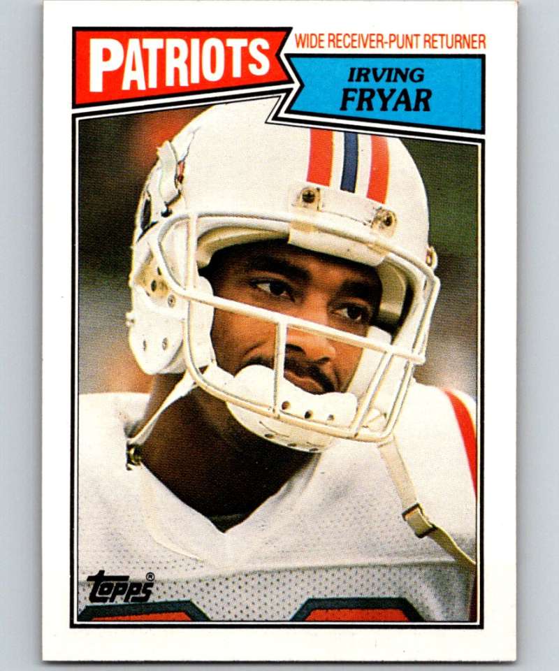 1987 Topps #102 Irving Fryar NM-MT New England Patriots Football Trading  Card
