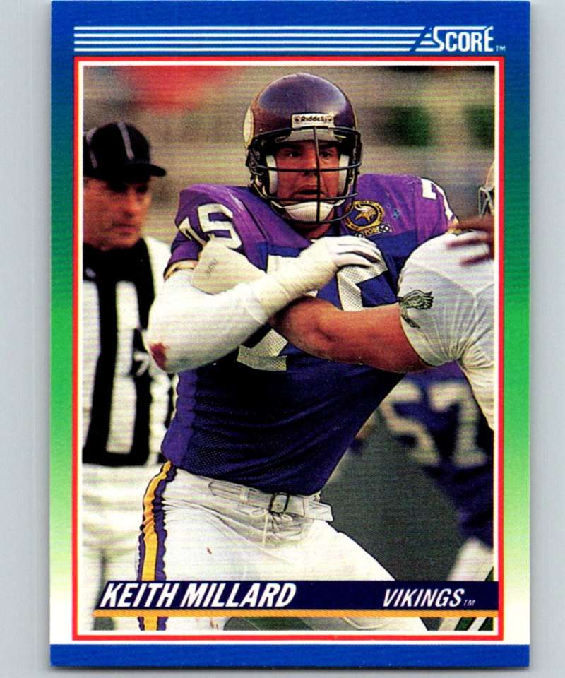 1990 Score Keith Millard #38 NM Vikings