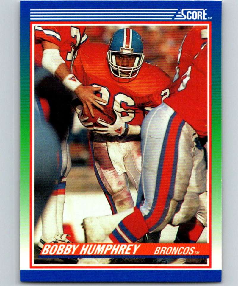 1990 Score Bobby Humphrey #85 NM Broncos