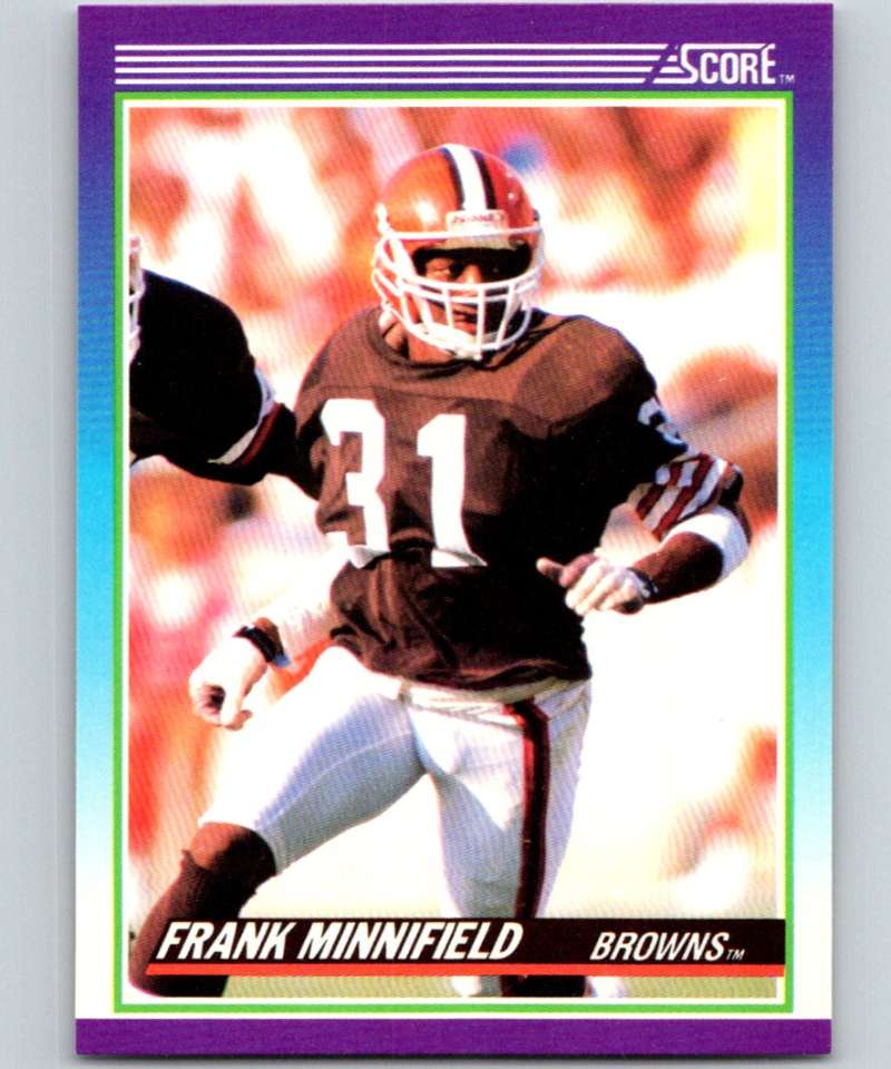 1990 Score Frank Minnifield #148 NM Browns