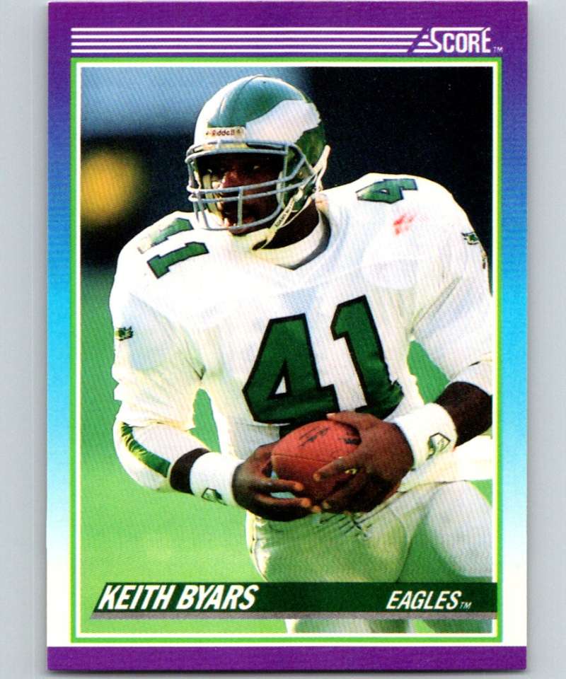 1990 Score Keith Byars #159 NM Eagles
