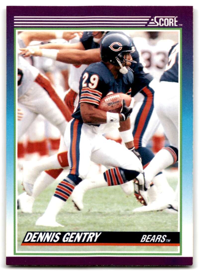 1990 Score Dennis Gentry #162 NM Bears