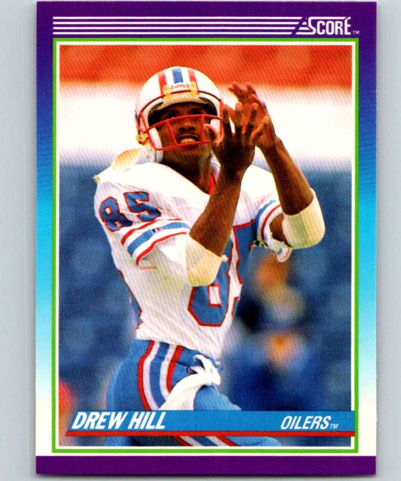 1990 Score Drew Hill #185 NM Oilers