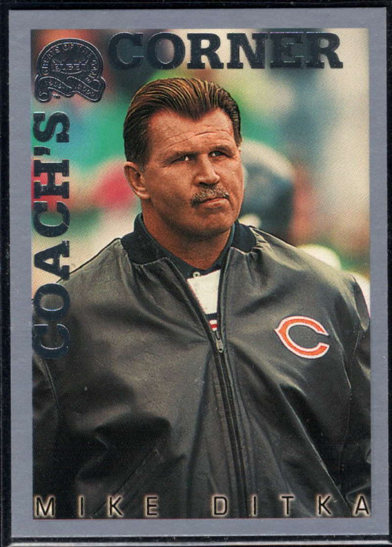 2000 Fleer Greats of the Game Mike Ditka #96 EX Bears CC