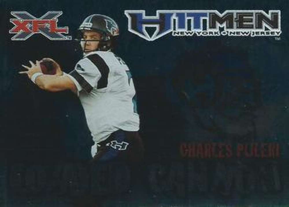 Charles Puleri Loaded Cannon #7 Football Card 2001 Topps XFL 