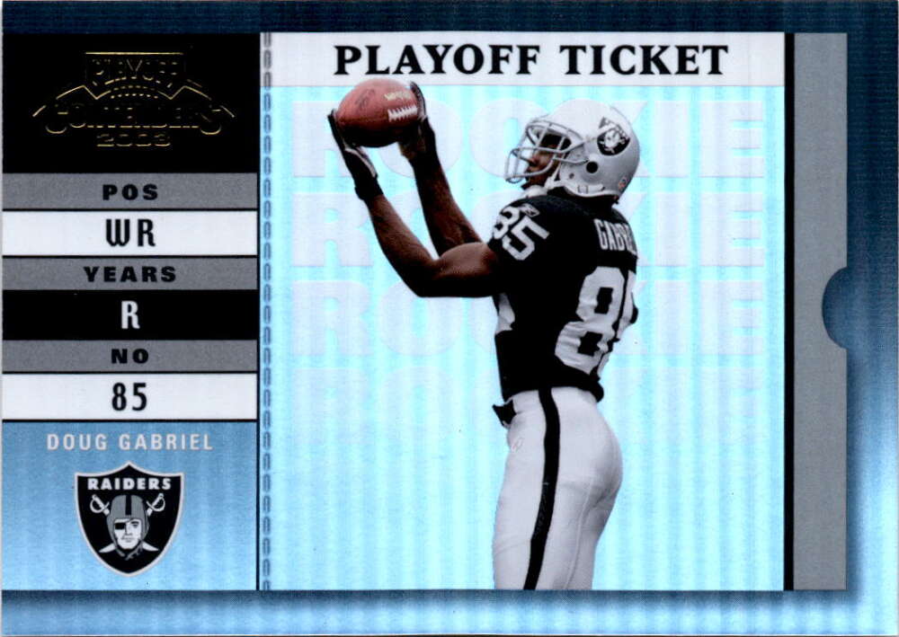 2003 Playoff Contenders Playoff Ticket