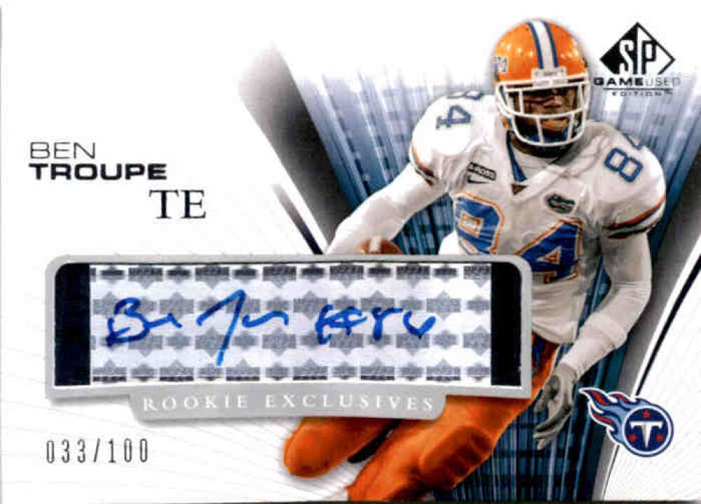 2004 SP Game Used Rookie Exclusives Autographs