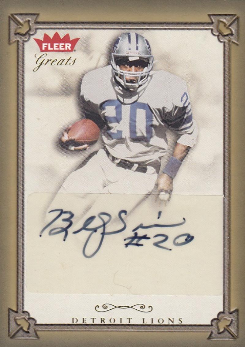 2004 Fleer Greats of the Game Gold Border Autographs