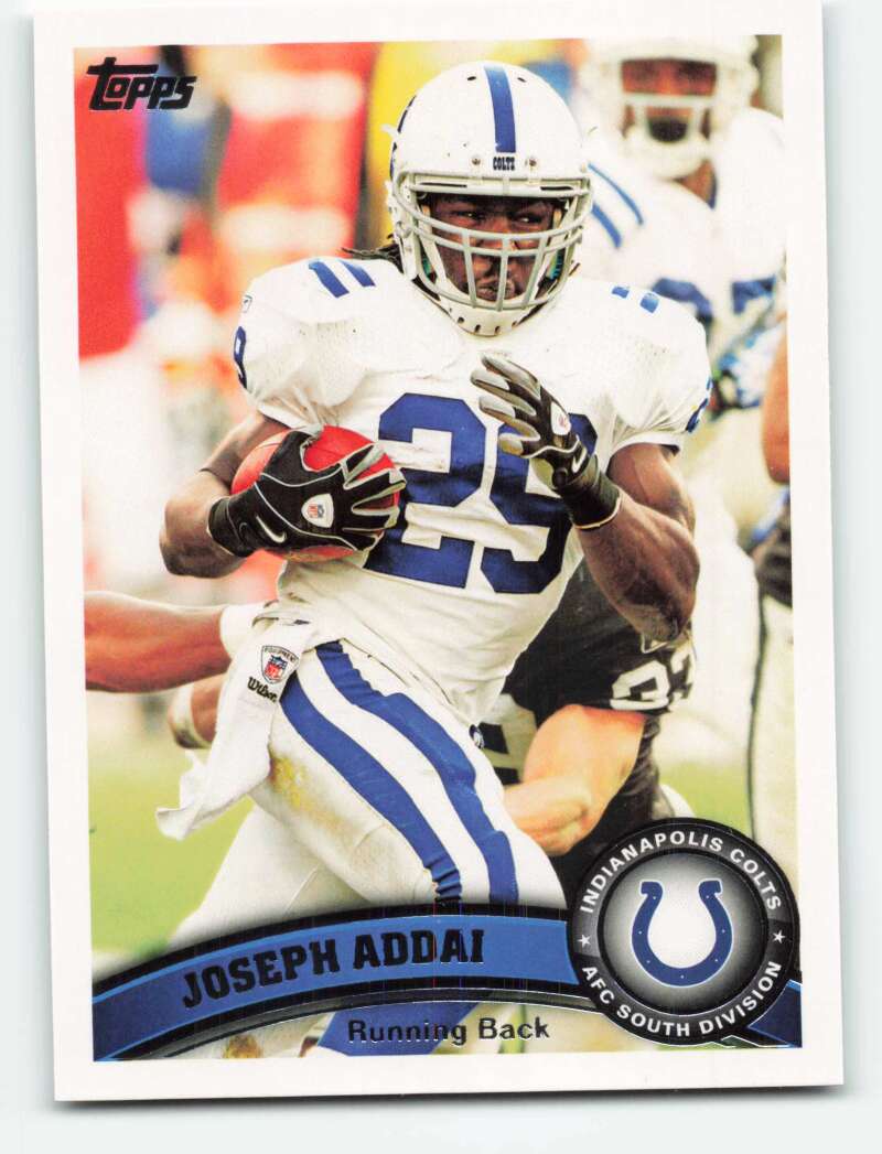 2011 Topps Joseph Addai #248 NM Colts