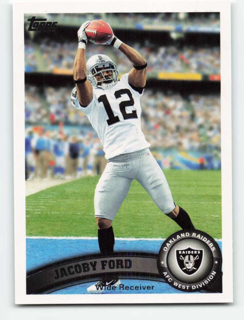 2011 Topps Jacoby Ford #312 NM Raiders