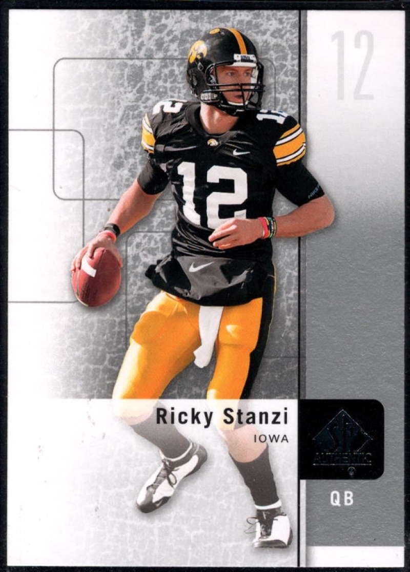 2011 Upper Deck SP Authentic Ricky Stanzi #45 NM