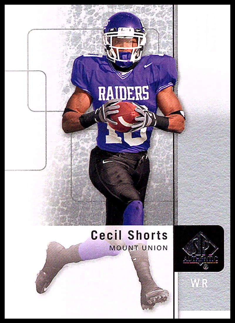 2011 Upper Deck SP Authentic Cecil Shorts III #51 NM