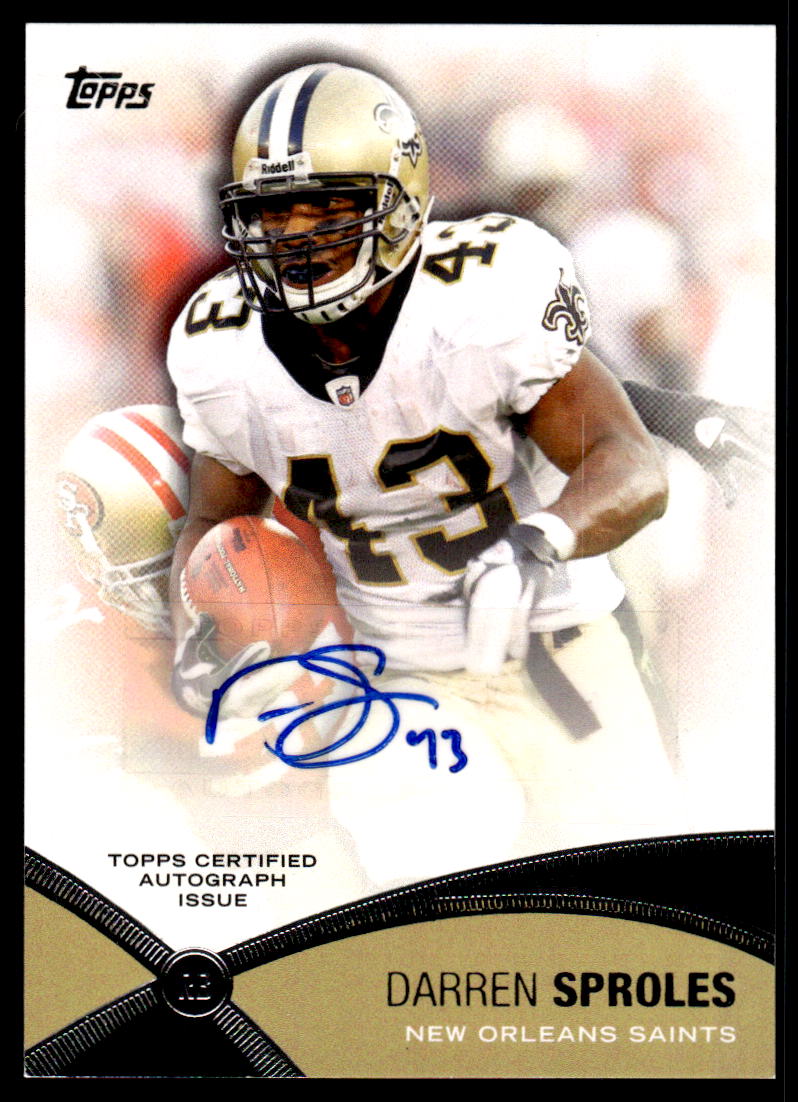 2012 Topps  Prolific Playmakers Autographs
