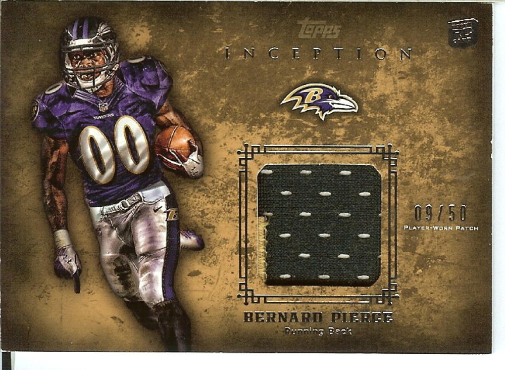 2012 Topps Inception Gold Rookie Patch Relics