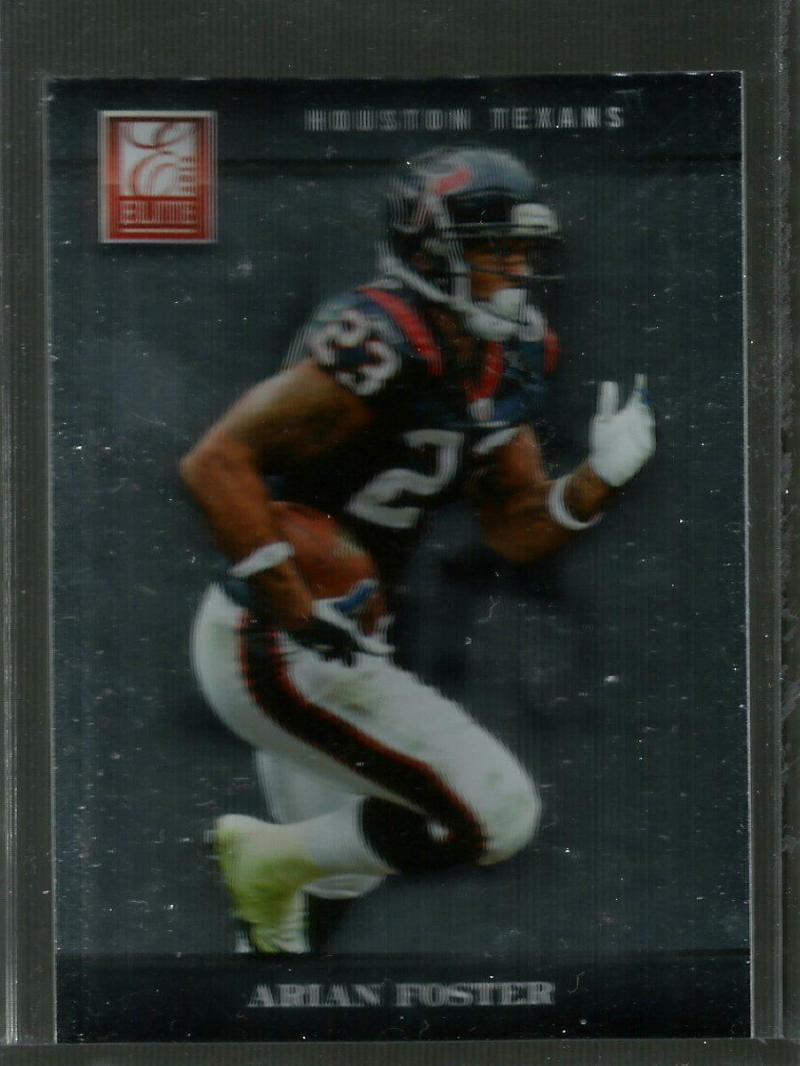 2012 Elite Football #42 Arian Foster Houston Texans  Official Panini NFL Trading Card