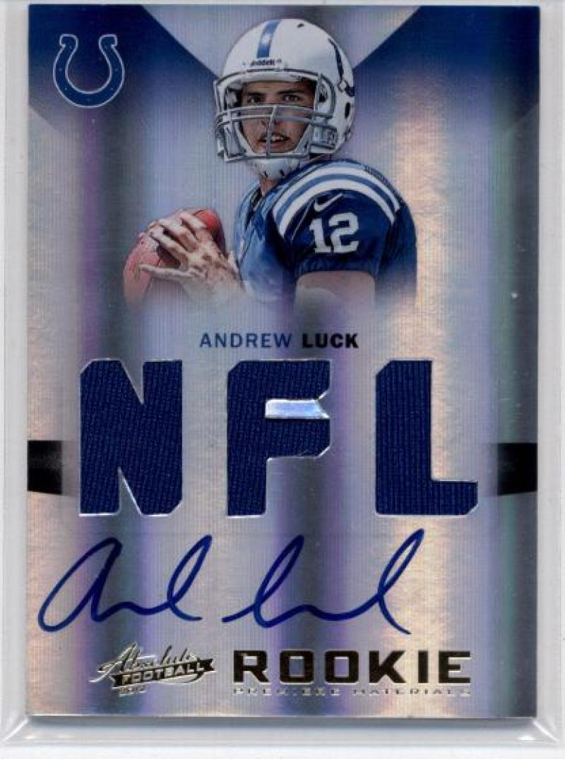 2012 Panini Absolute Rookie Premiere Materials NFL Signatures