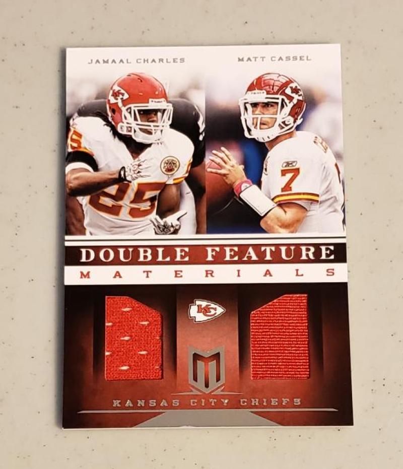 2012 Panini Momentum Double Feature Material