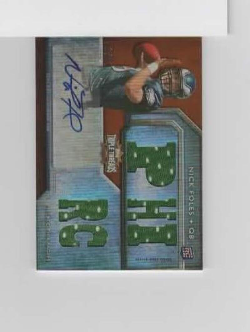 2012 Topps Triple Threads Base Rookie Autograph Relics Gold