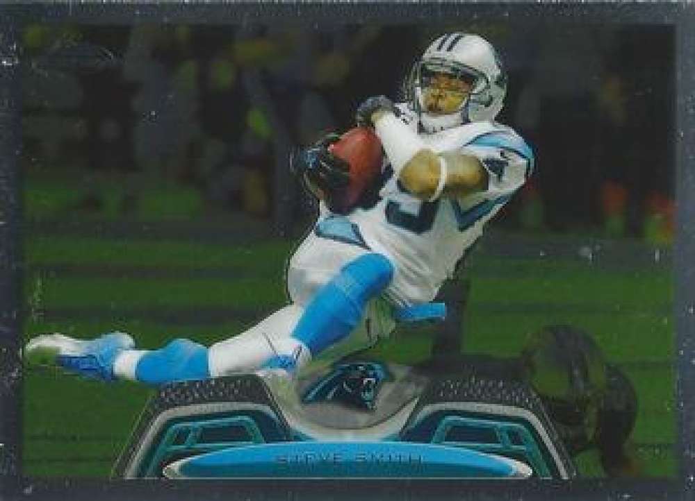 2013 Topps Chrome Football #144 Steve Smith Carolina Panthers Official NFL Premium Trading Card From The Topps Company