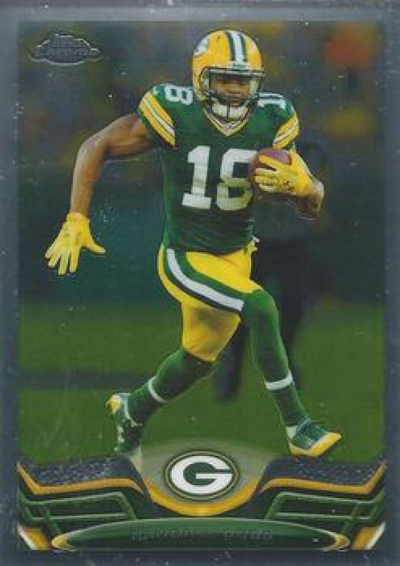 2013 Topps Chrome Football #171 Randall Cobb Green Bay Packers Official NFL Premium Trading Card From The Topps Company