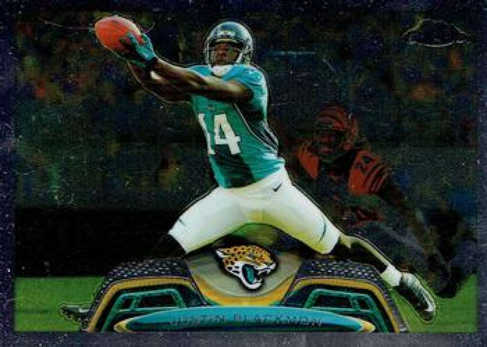 2013 Topps Chrome Football #173 Justin Blackmon Jacksonville Jaguars Official NFL Premium Trading Card From The Topps Co