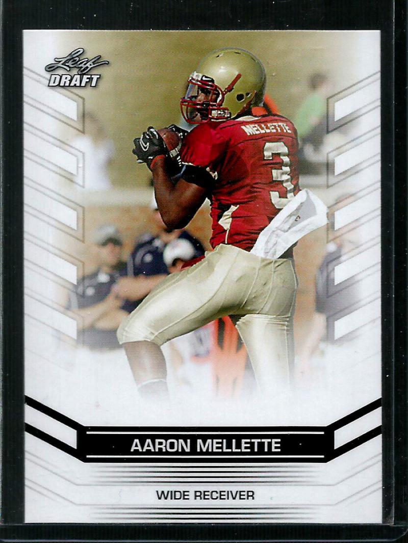 2013 Leaf Draft Aaron Mellette #1 NM Near Mint