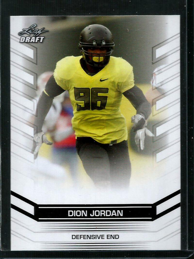 2013 Leaf Draft Dion Jordan #18 NM Near Mint