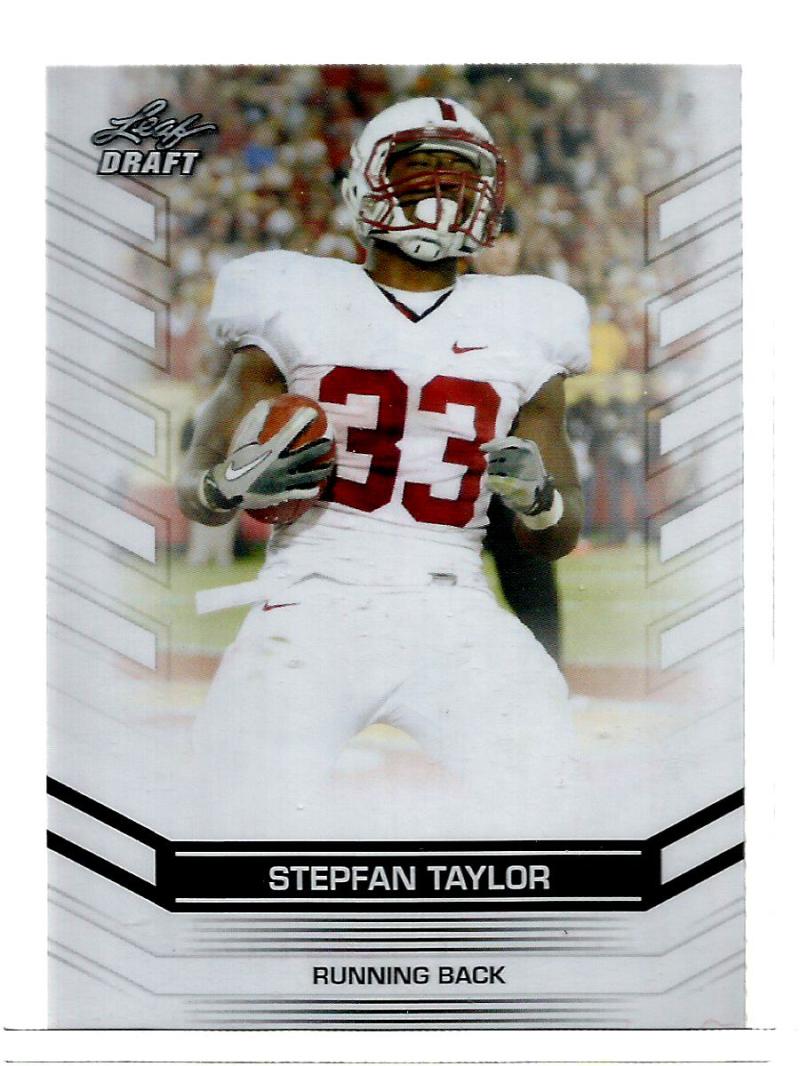 2013 Leaf Draft Stepfan Taylor #67 NM Near Mint