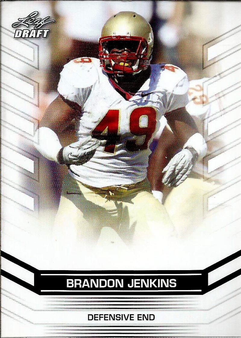 2013 Leaf Draft Brandon Jenkins #83 NM Near Mint