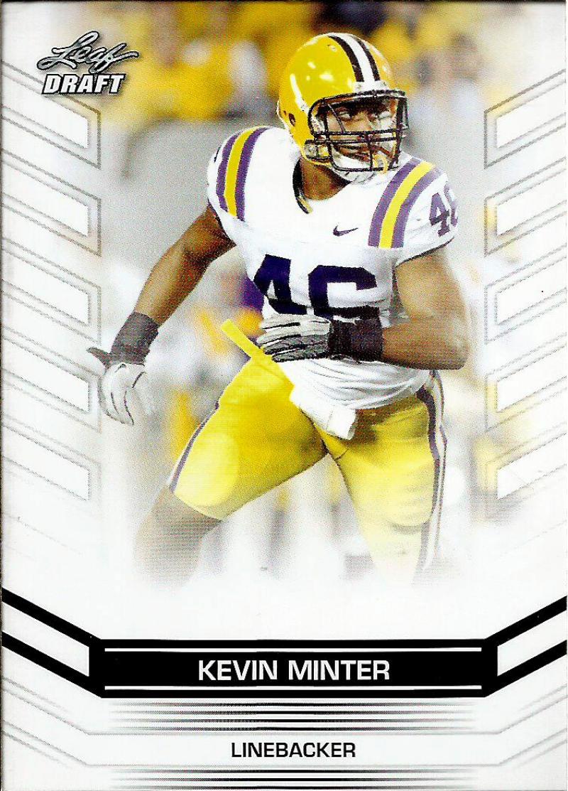 2013 Leaf Draft Kevin Minter #93 NM Near Mint