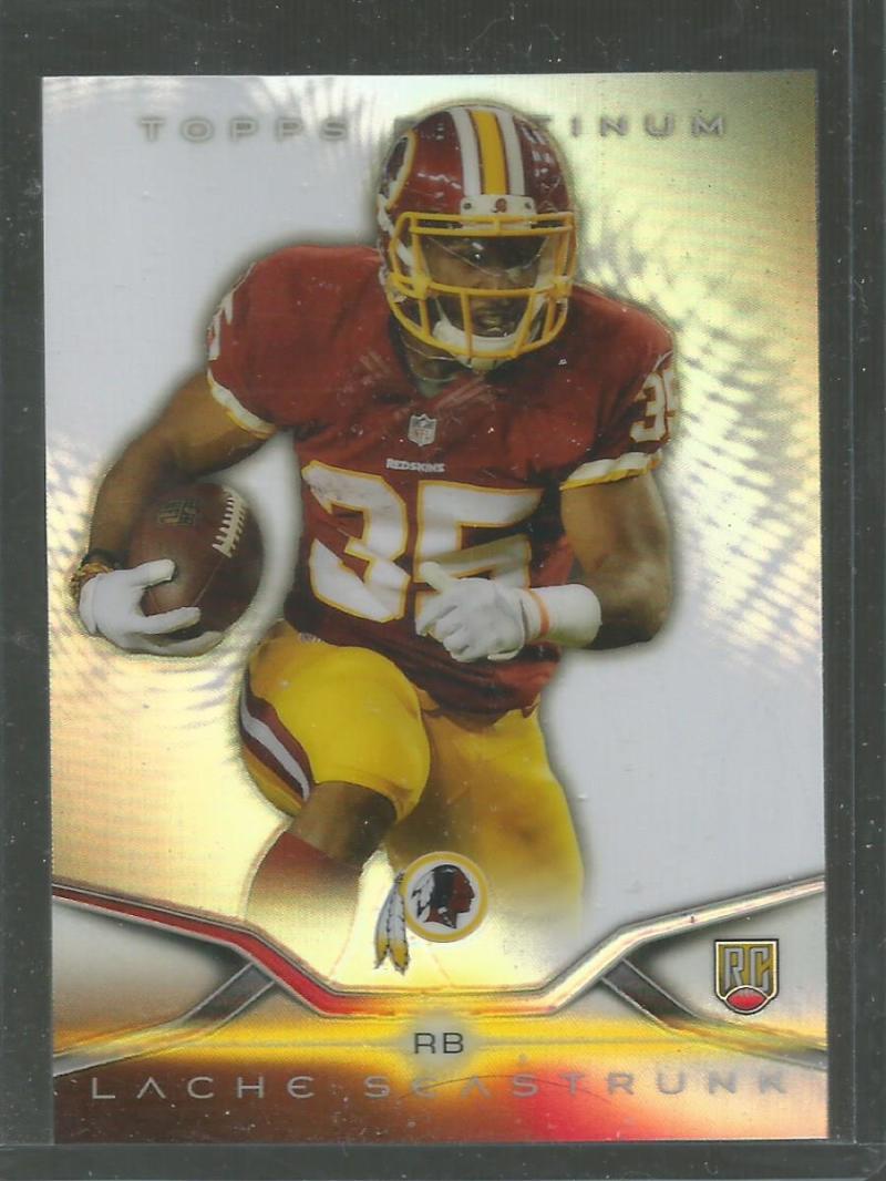 2014 Topps Platinum Football #149 Lache Seastrunk RC Rookie Washington Redskins  Official NFL Trading Card