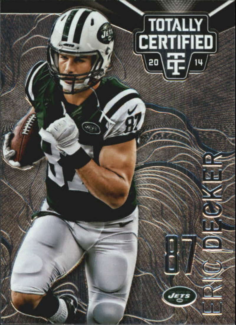 2014 Panini Totally Certified Eric Decker #64 NM Near Mint NY Jets