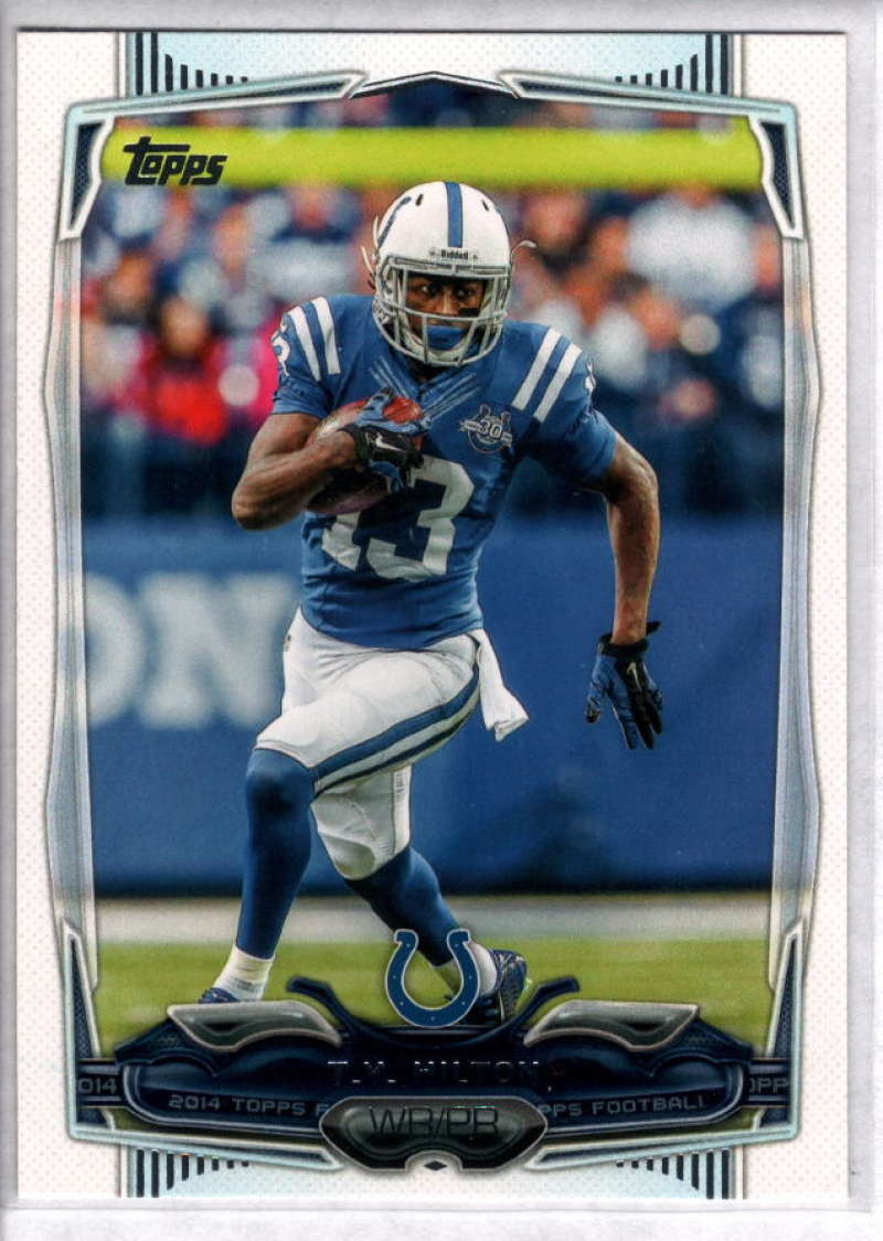 2014 Topps Football #2 T.Y. Hilton Indianapolis Colts 