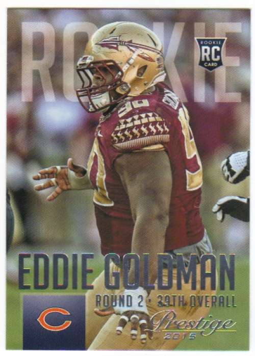 2015 Panini Prestige Rookies Eddie Goldman #236 NM+ Bears
