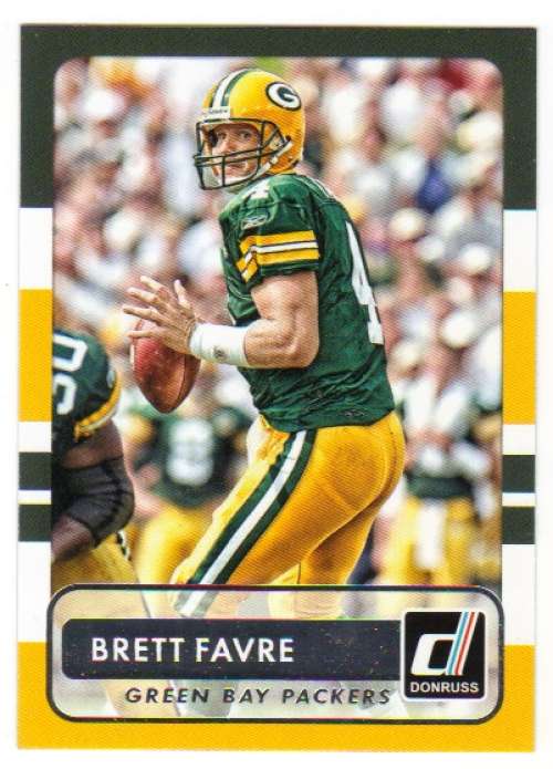 2015 Donruss Brett Favre #163 NM+ Packers