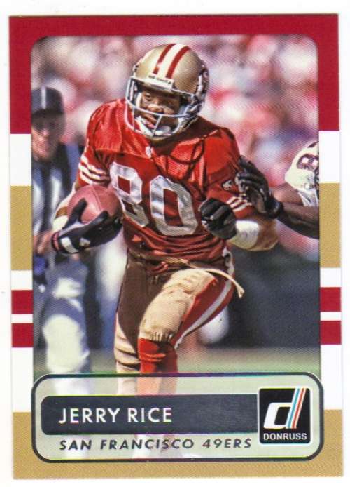 2015 Donruss Jerry Rice #164 NM+ 49ers