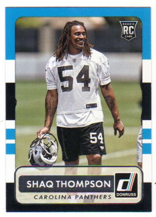 2015 Donruss Shaq Thompson #193 NM+ Panthers
