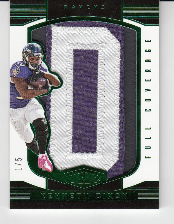 2016 Panini Plates and Patches Full Coverage Green