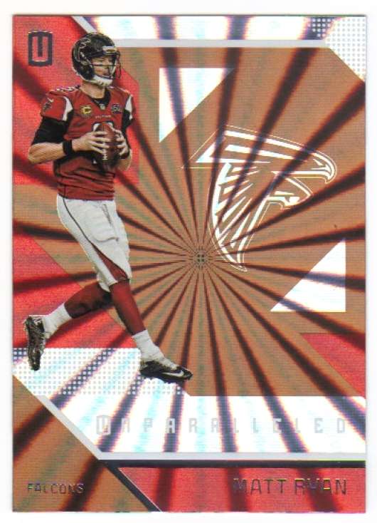 2016 Panini Unparalleled Football #126 Matt Ryan Atlanta Falcons  Official NFL Trading Card