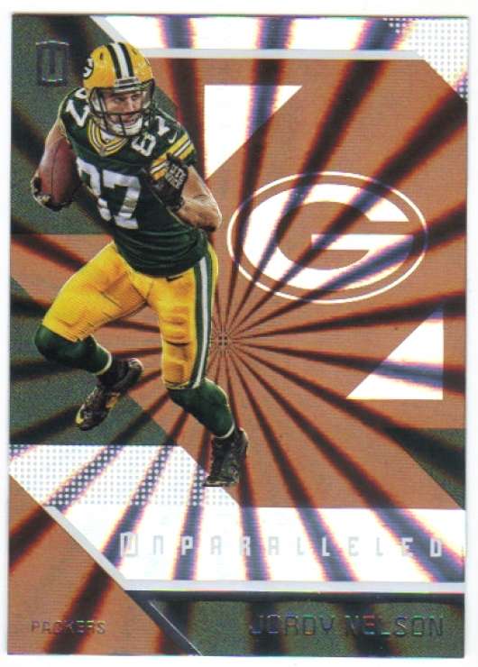 2016 Panini Unparalleled Football #127 Jordy Nelson Green Bay Packers  Official NFL Trading Card