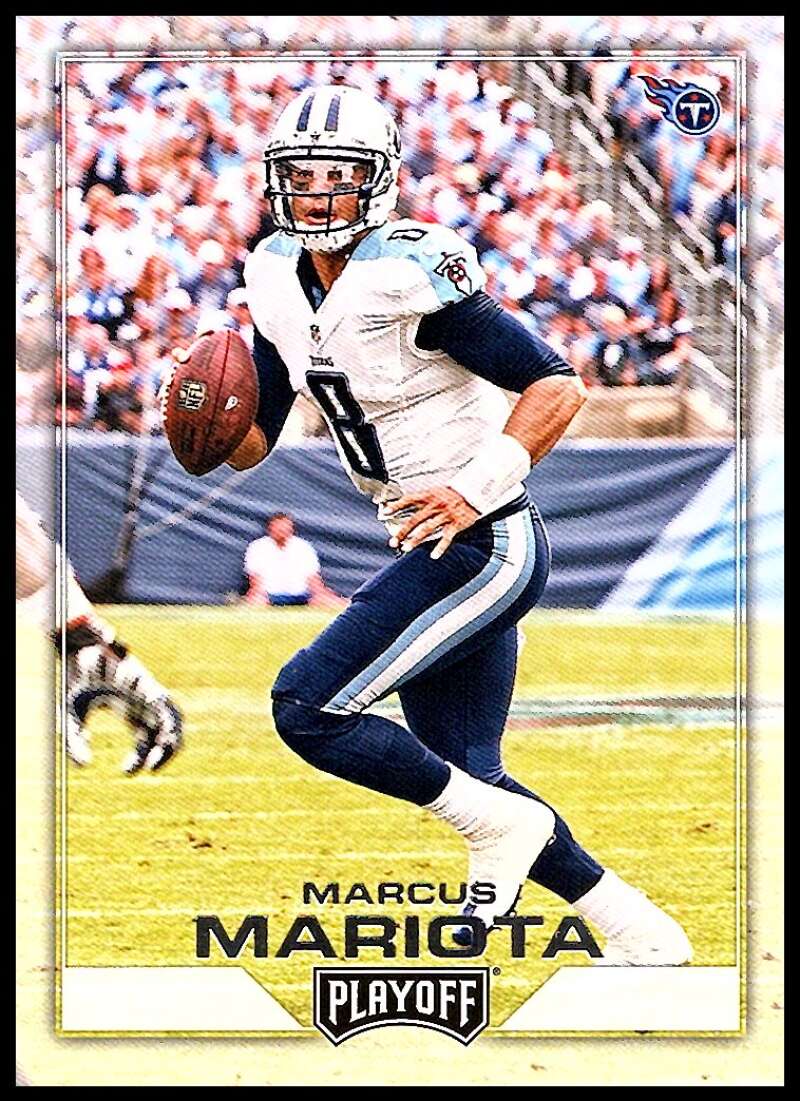 2016 Panini Playoff #172 Marcus Mariota Tennessee Titans Football Card
