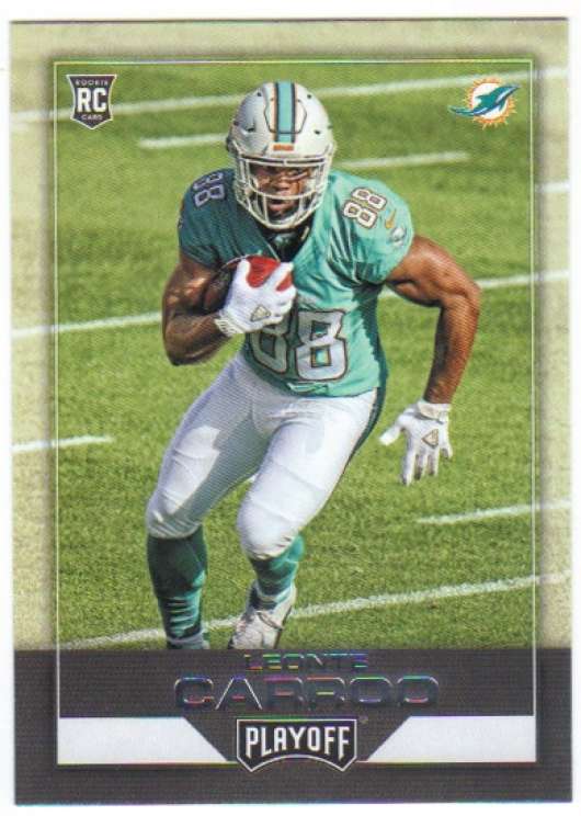 2016 Panini Playoff #252 Leonte Carroo RC Rookie Miami Dolphins  NFL Football Trading Card