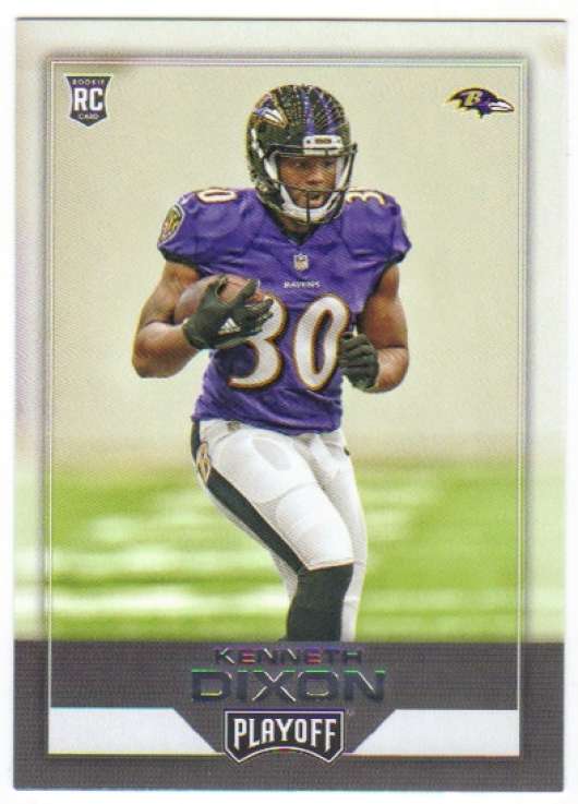 2016 Panini Playoff #271 Kenneth Dixon RC Rookie Baltimore Ravens  NFL Football Trading Card