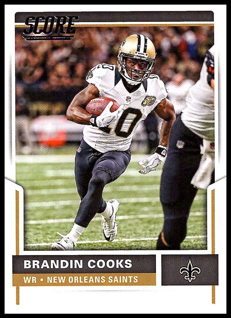 Football NFL 2017 Score #8 Brandin Cooks  Saints
