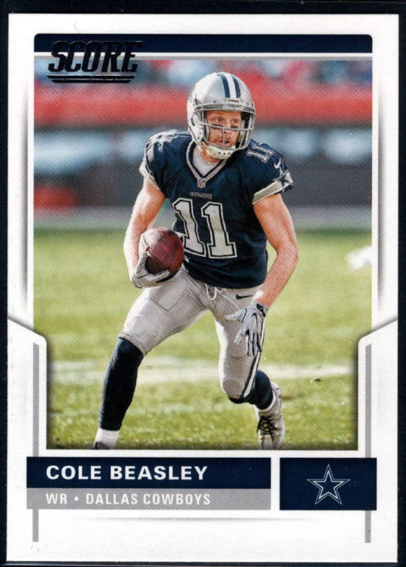 2017 Score Cole Beasley #124 NM+ Cowboys