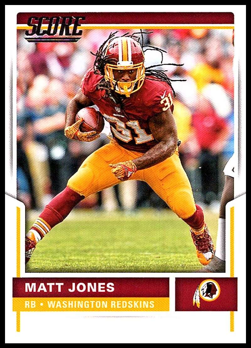 2017 Score Matt Jones #155 NM+ Redskins