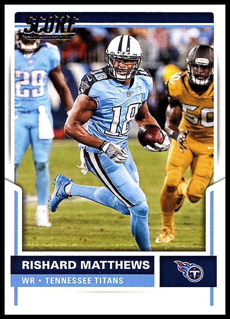 2017 Score Rishard Matthews #187 NM+ Titans